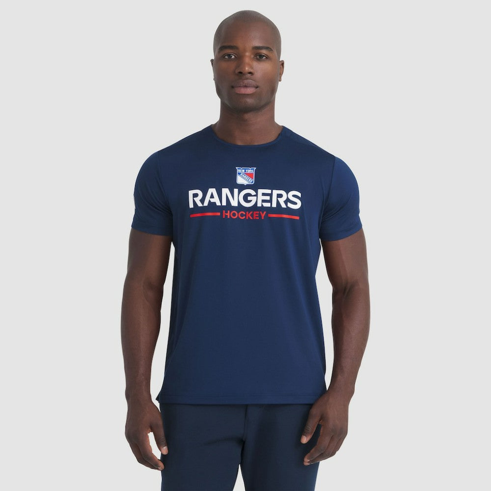 New York Rangers Fanatics Authentic Pro Rink Tech T-Shirt - Navy T-shirts