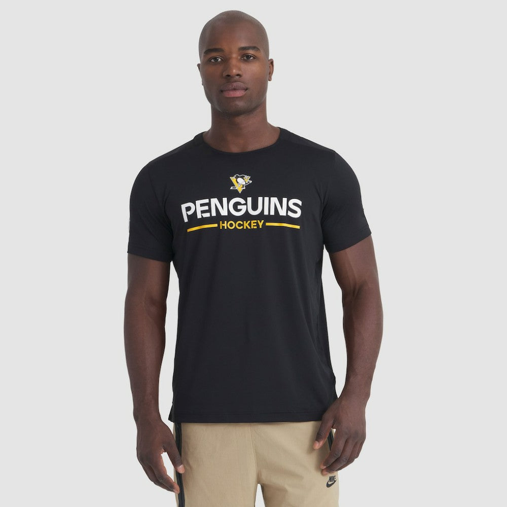 Pittsburgh Penguins Fanatics Authentic Pro Rink Tech T-Shirt - Black T-shirts