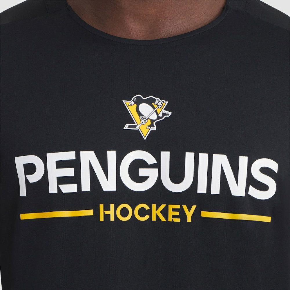 Pittsburgh Penguins Fanatics Authentic Pro Rink Tech T-Shirt - Black T-shirts