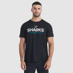 San Jose Sharks Fanatics Authentic Pro Rink Tech T-Shirt - Black T-shirts