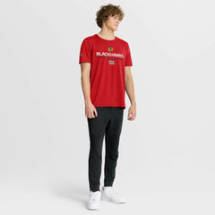 Chicago Blackhawks Fanatics Authentic Pro Centennial Rink Tech T-Shirt - Red T-shirts