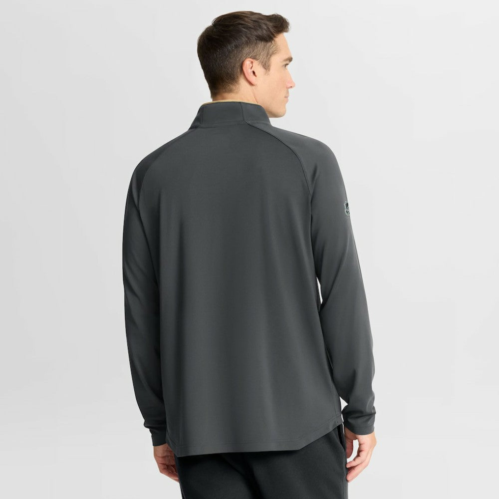 Vegas Golden Knights Fanatics Authentic Pro Rink Training Quarter-Zip Pullover - Gray Pullover