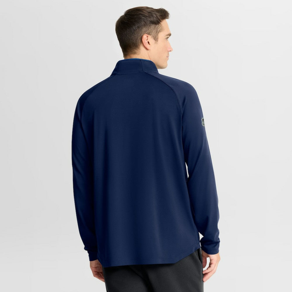Winnipeg Jets Fanatics Authentic Pro Rink Training Quarter-Zip Pullover - Navy Pullover