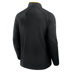 Boston Bruins Fanatics Authentic Pro Rink Training Quarter-Zip Pullover - Black Pullover