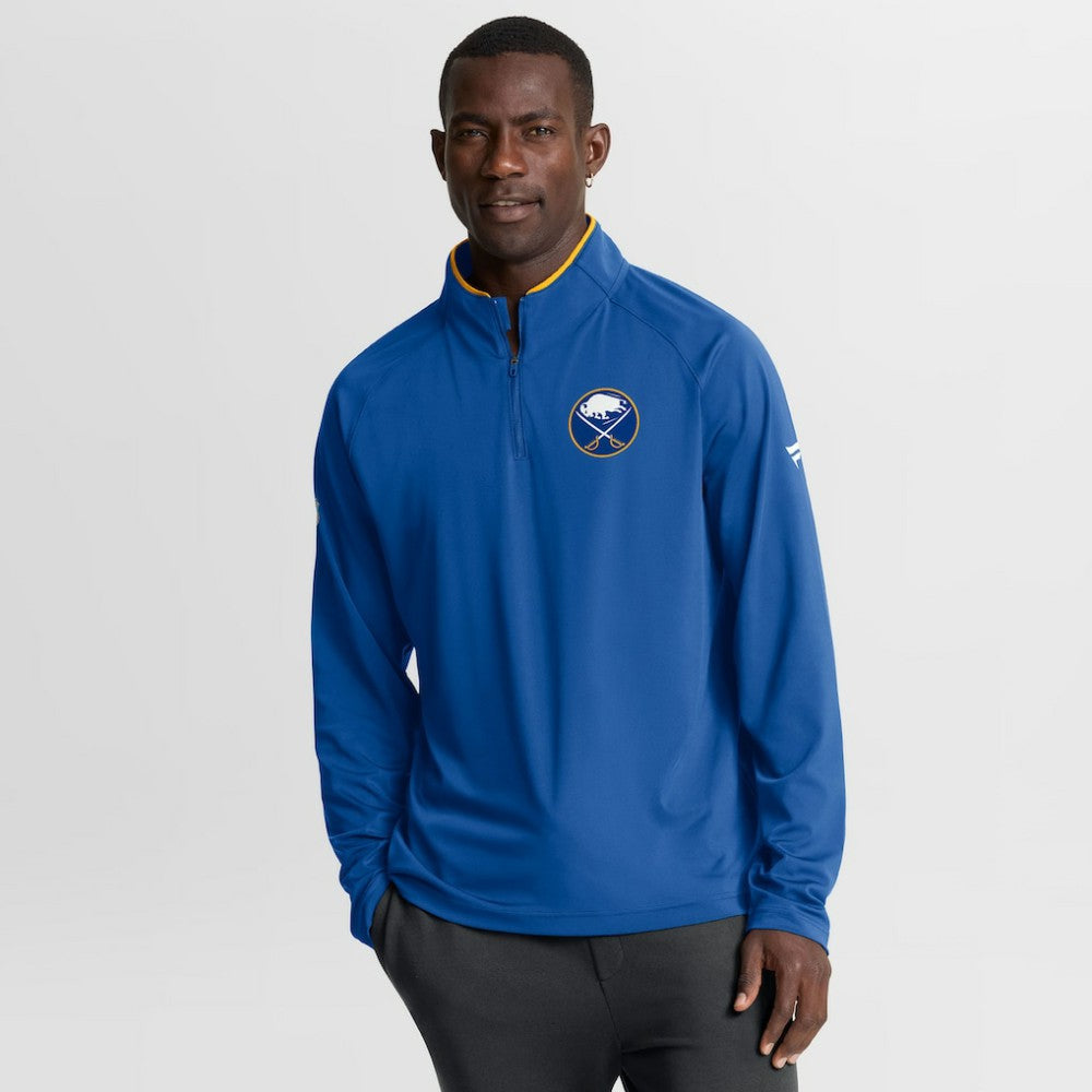 Buffalo Sabres Fanatics Authentic Pro Rink Training Quarter-Zip Pullover - Royal Pullover