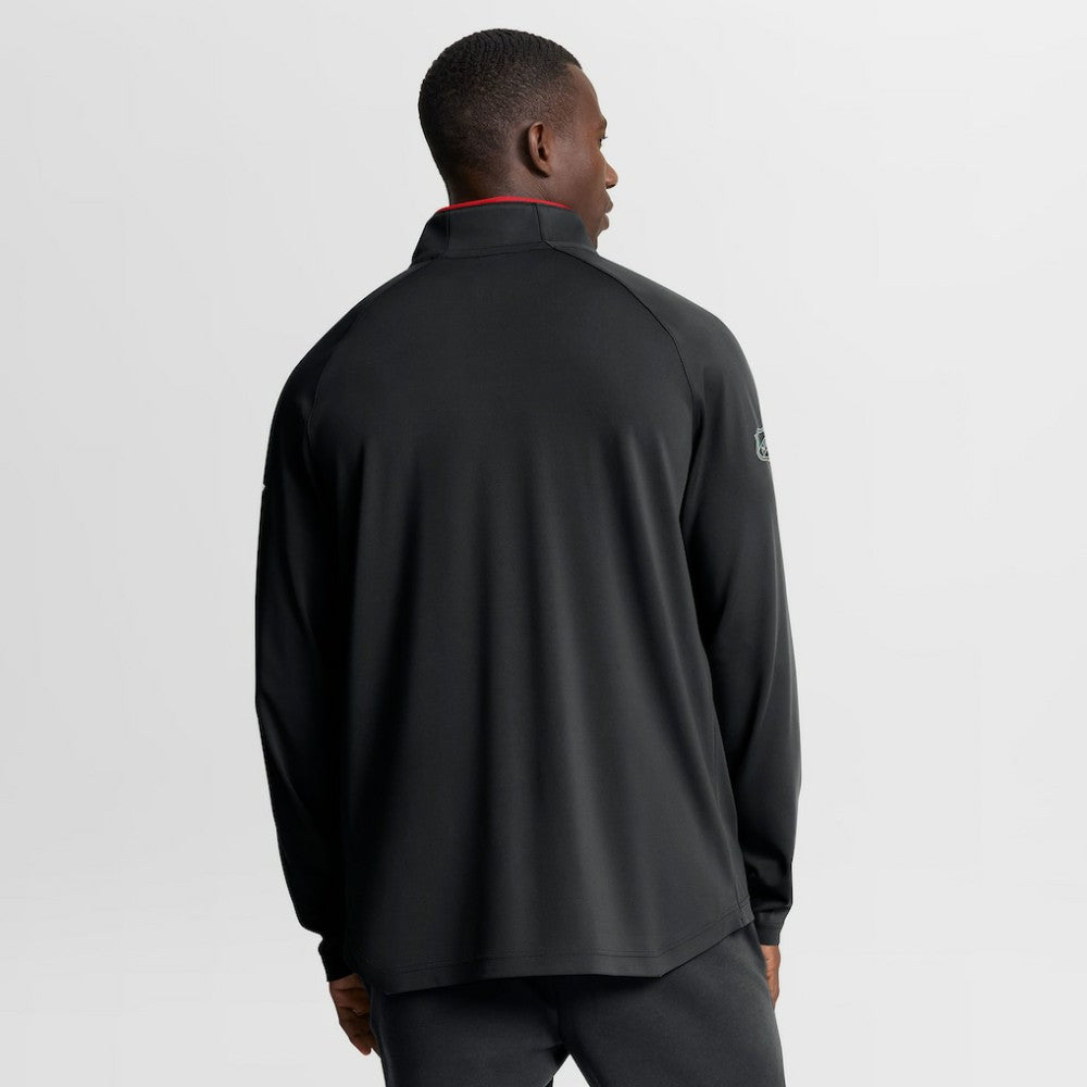 Ottawa Senators Fanatics Authentic Pro Rink Training Quarter-Zip Pullover - Black Pullover