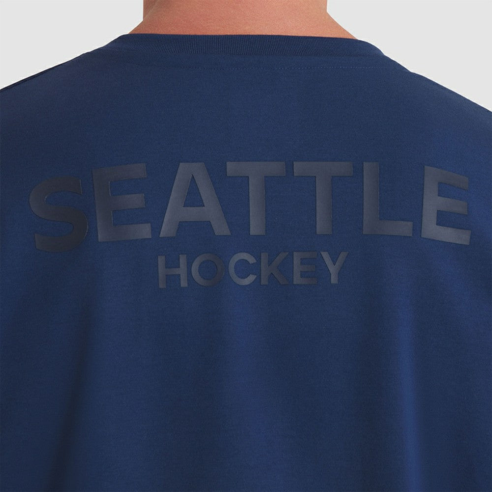 Seattle Kraken Fanatics Authentic Pro Road Tri-Blend Sweatshirt - Deep Sea Blue Sweatshirts