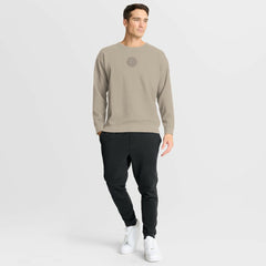 New York Islanders Fanatics Authentic Pro Road Tri-Blend Sweatshirt - Tan Sweatshirts