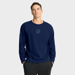 New York Rangers Fanatics Authentic Pro Road Tri-Blend Sweatshirt - Navy Sweatshirts