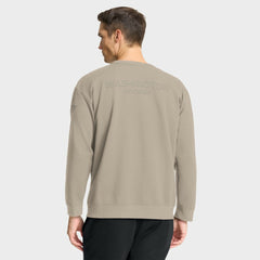 Washington Capitals Fanatics Authentic Pro Road Tri-Blend Sweatshirt - Tan Sweatshirts