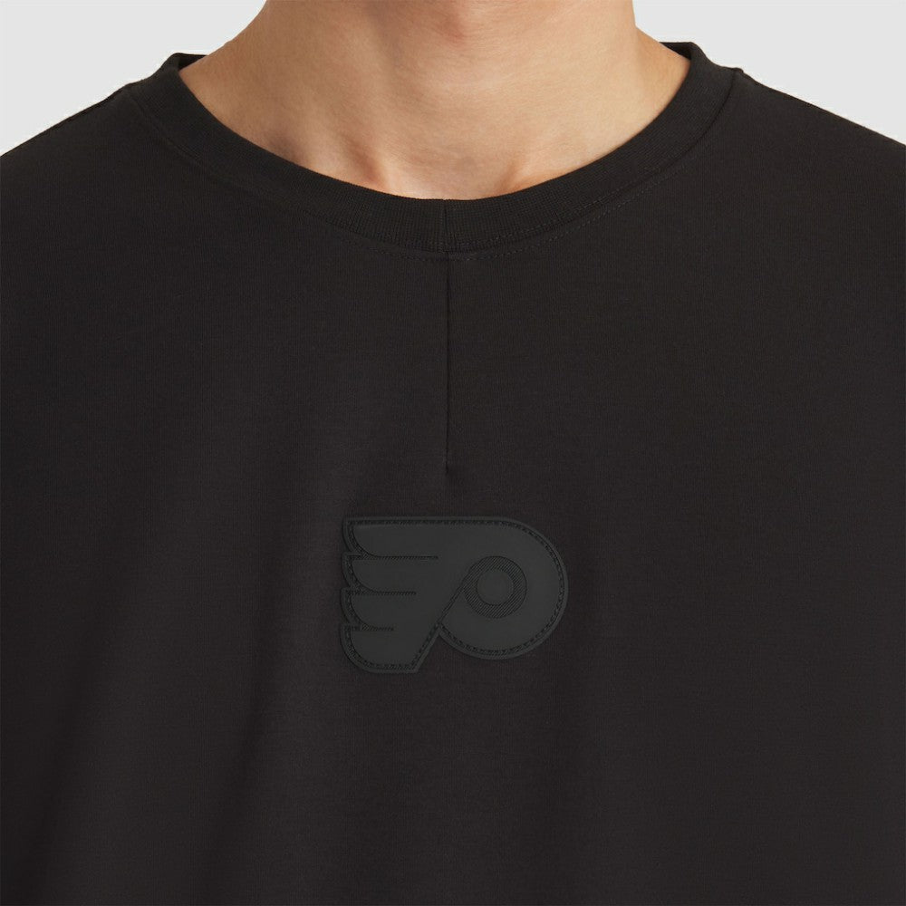 Philadelphia Flyers Fanatics Authentic Pro Road Tri-Blend Sweatshirt - Black Sweatshirts