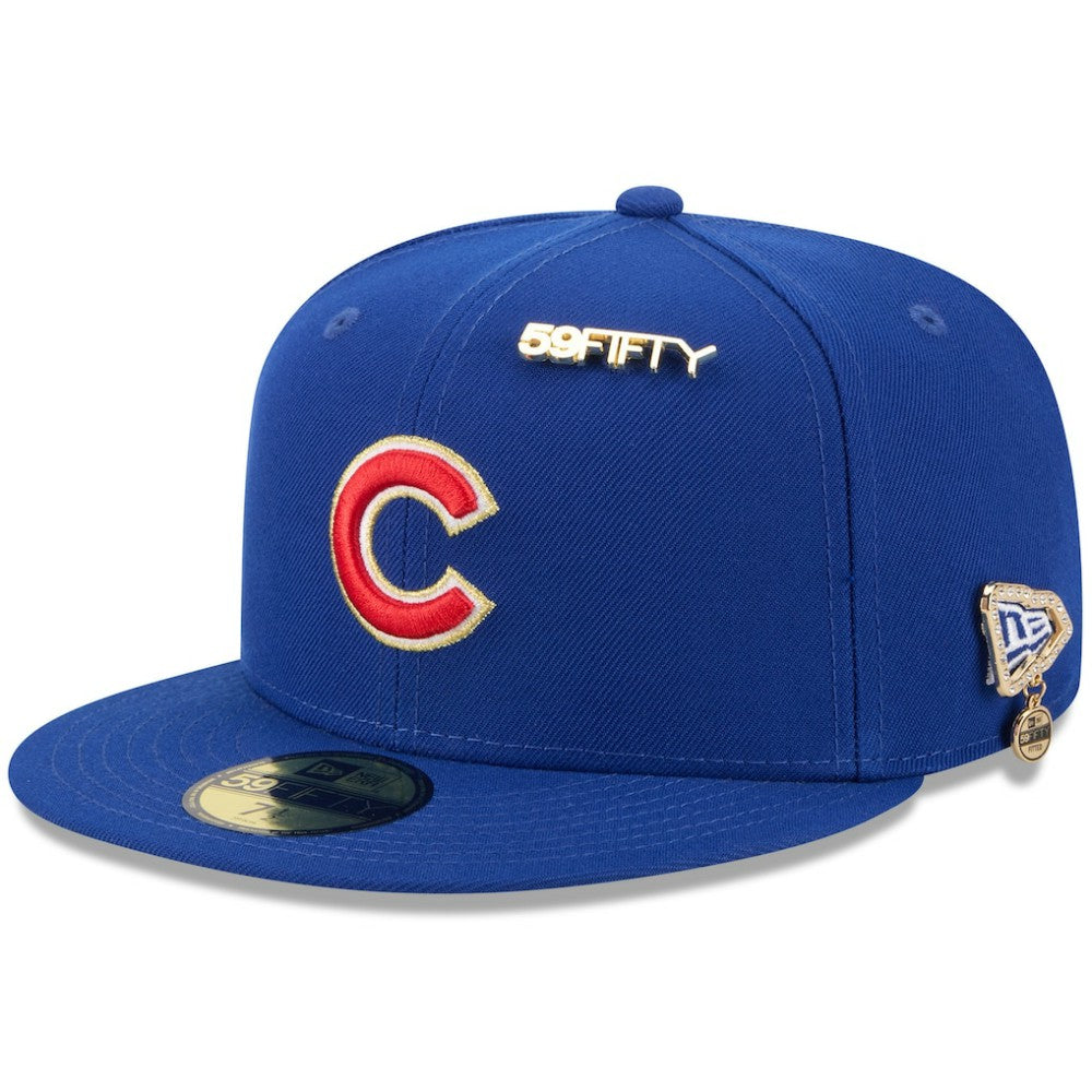 Chicago Cubs 2025 59FIFTY Day 59FIFTY Fitted Hat with Pins Royal
