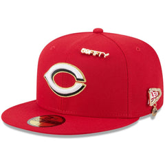Cincinnati Reds 2025 59FIFTY Day 59FIFTY Fitted Hat with Pins Red