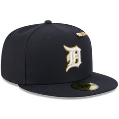 Detroit Tigers 2025 59FIFTY Day 59FIFTY Fitted Hat with Pins Navy