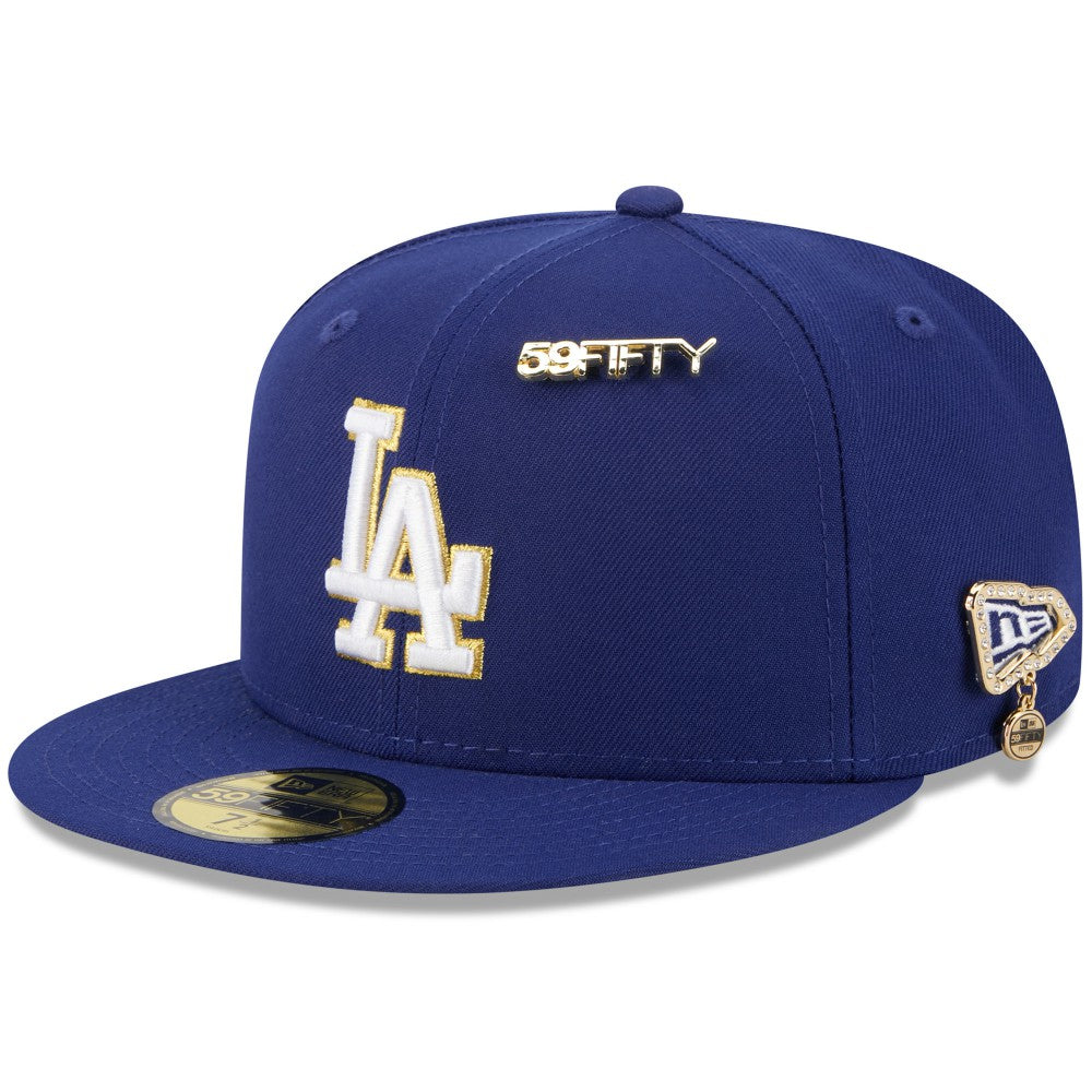 Los Angeles Dodgers 2025 59FIFTY Day 59FIFTY Fitted Hat with Pins Royal