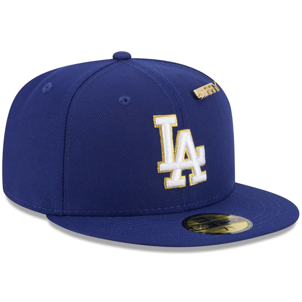Los Angeles Dodgers 2025 59FIFTY Day 59FIFTY Fitted Hat with Pins Royal