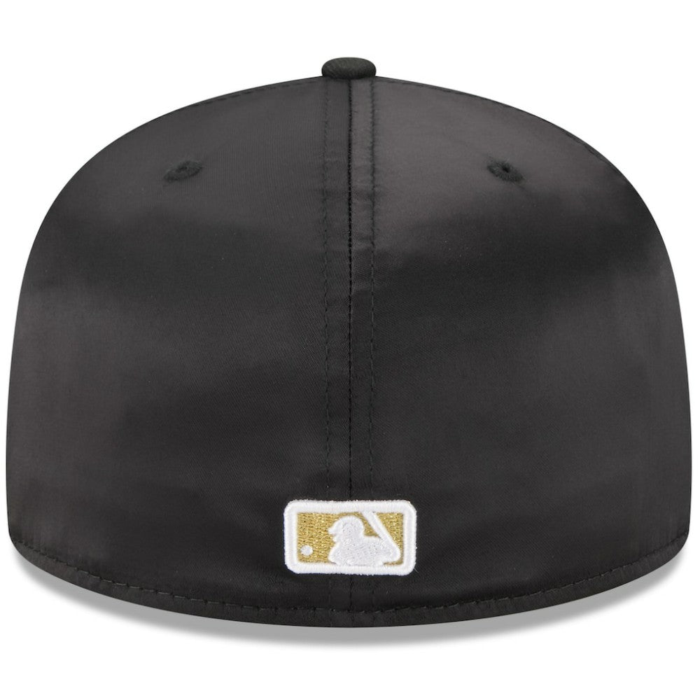 Philadelphia Phillies 2025 59FIFTY Day Gold Leaf 59FIFTY Fitted Hat Black