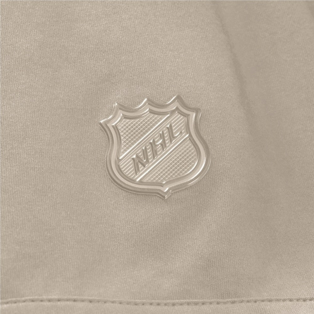 Vegas Golden Knights Fanatics Authentic Pro Road Short Sleeve Hoodie - Tan Hoodies