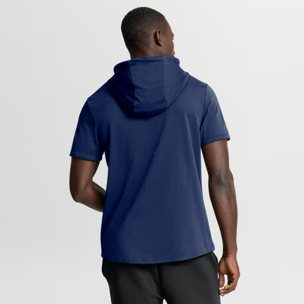 Toronto Maple Leafs Fanatics Authentic Pro Road Short Sleeve Hoodie - Navy Hoodies