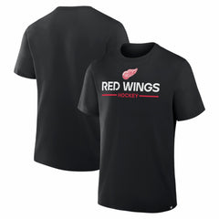 Detroit Red Wings Fanatics Authentic Pro Primary T-Shirt - Black T-shirts