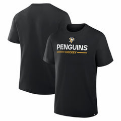 Pittsburgh Penguins Fanatics Authentic Pro Primary T-Shirt - Black T-shirts