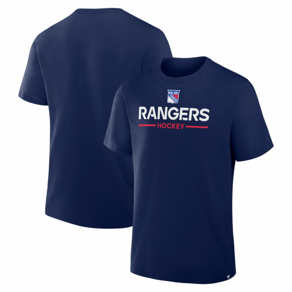 New York Rangers Fanatics Authentic Pro Primary T-Shirt - Navy T-shirts