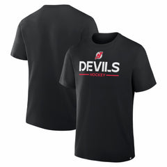 New Jersey Devils Fanatics Authentic Pro Primary T-Shirt - Black T-shirts