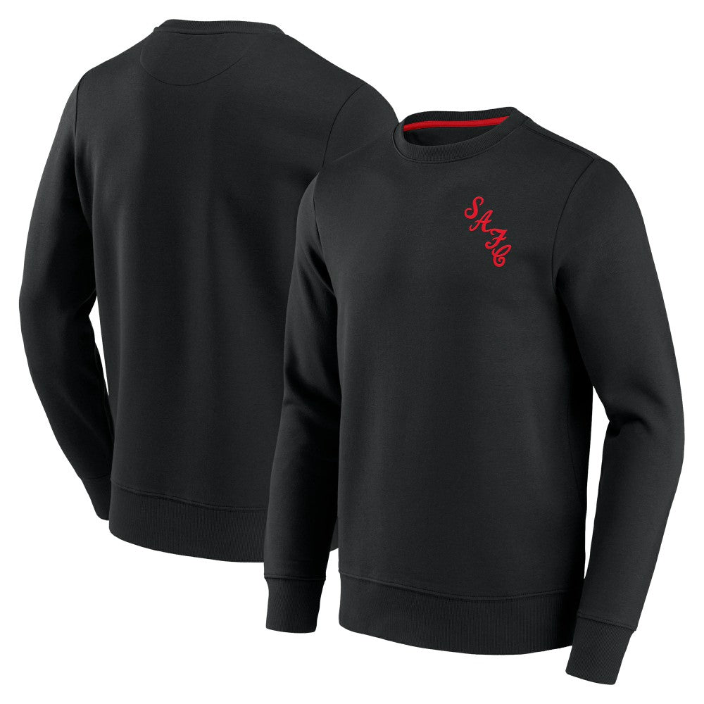 Sunderland Essentials Small Crest Crew Sweatshirt / Black / Mens outlet