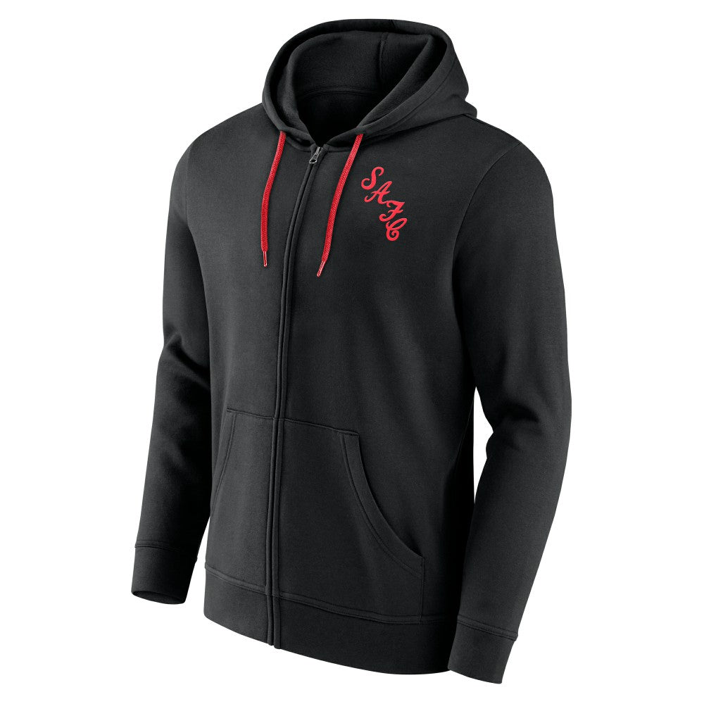 Sunderland Essentials Small Crest Full Zip Hoodie / Black / Mens outlet