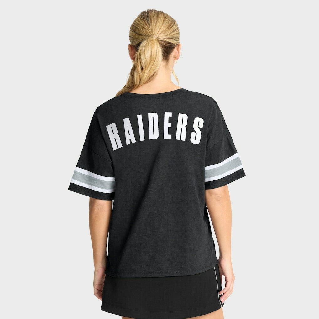Las Vegas Raiders Women's Redzone Curl Route T-Shirt - Black cheap