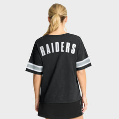 Las Vegas Raiders Women's Redzone Curl Route T-Shirt - Black cheap