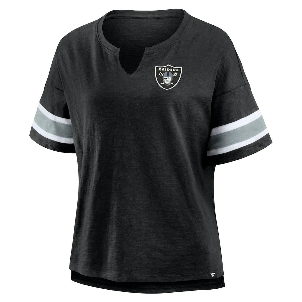 Las Vegas Raiders Women's Redzone Curl Route T-Shirt - Black cheap