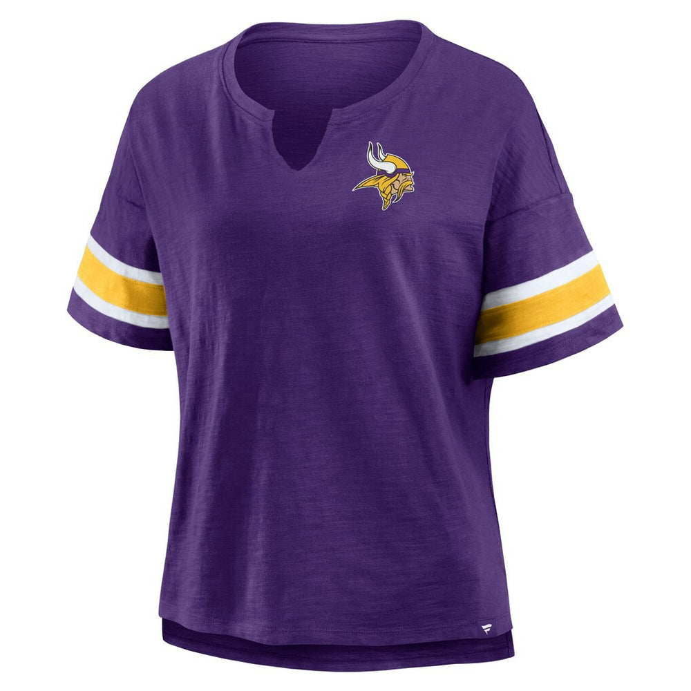 Minnesota Vikings Women's Redzone Curl Route T-Shirt - Purple discount