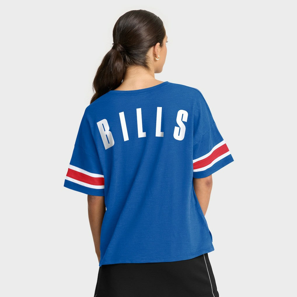 Buffalo Bills Women's Redzone Curl Route T-Shirt - Royal discount