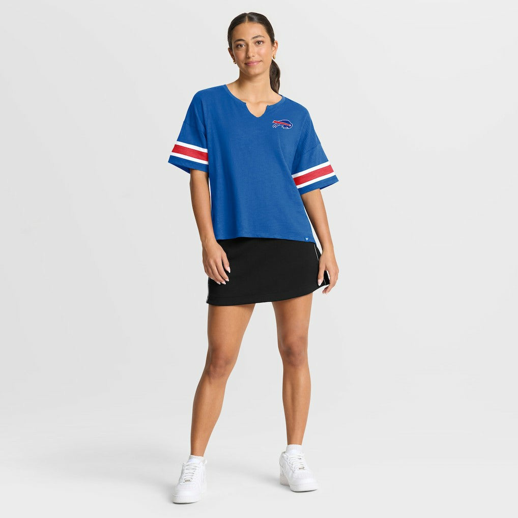 Buffalo Bills Women's Redzone Curl Route T-Shirt - Royal discount