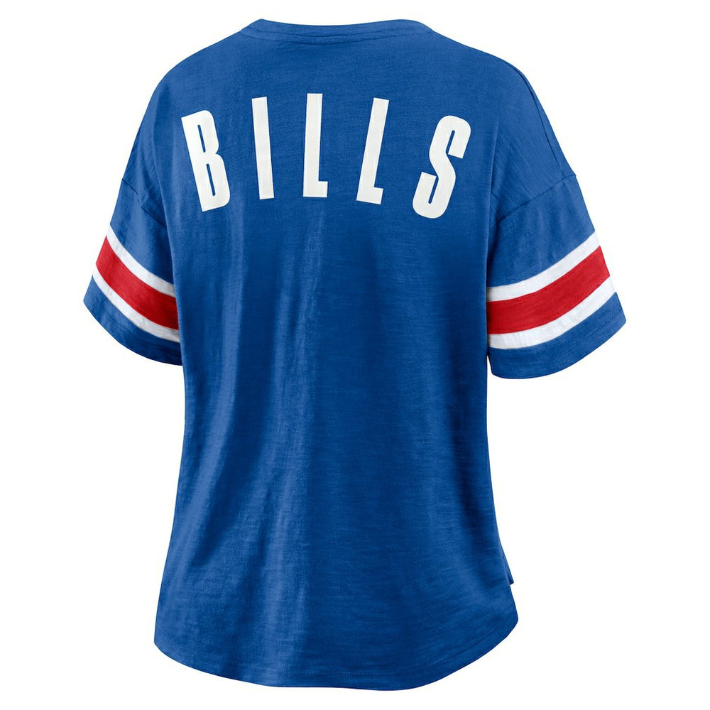 Buffalo Bills Women's Redzone Curl Route T-Shirt - Royal discount