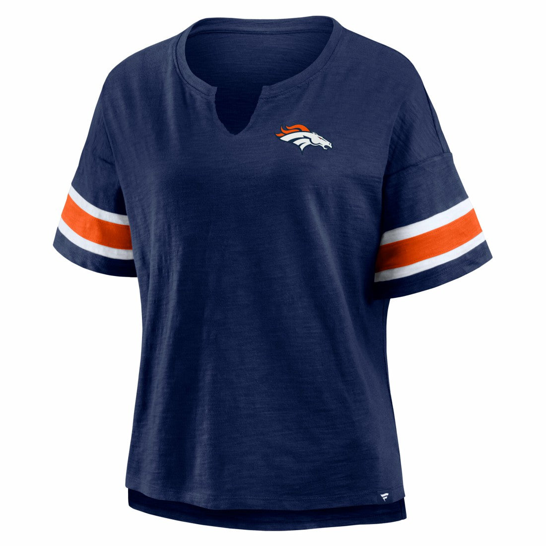 Denver Broncos Women's Redzone Curl Route T-Shirt - Navy sale
