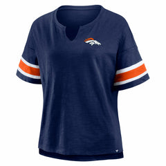 Denver Broncos Women's Redzone Curl Route T-Shirt - Navy sale
