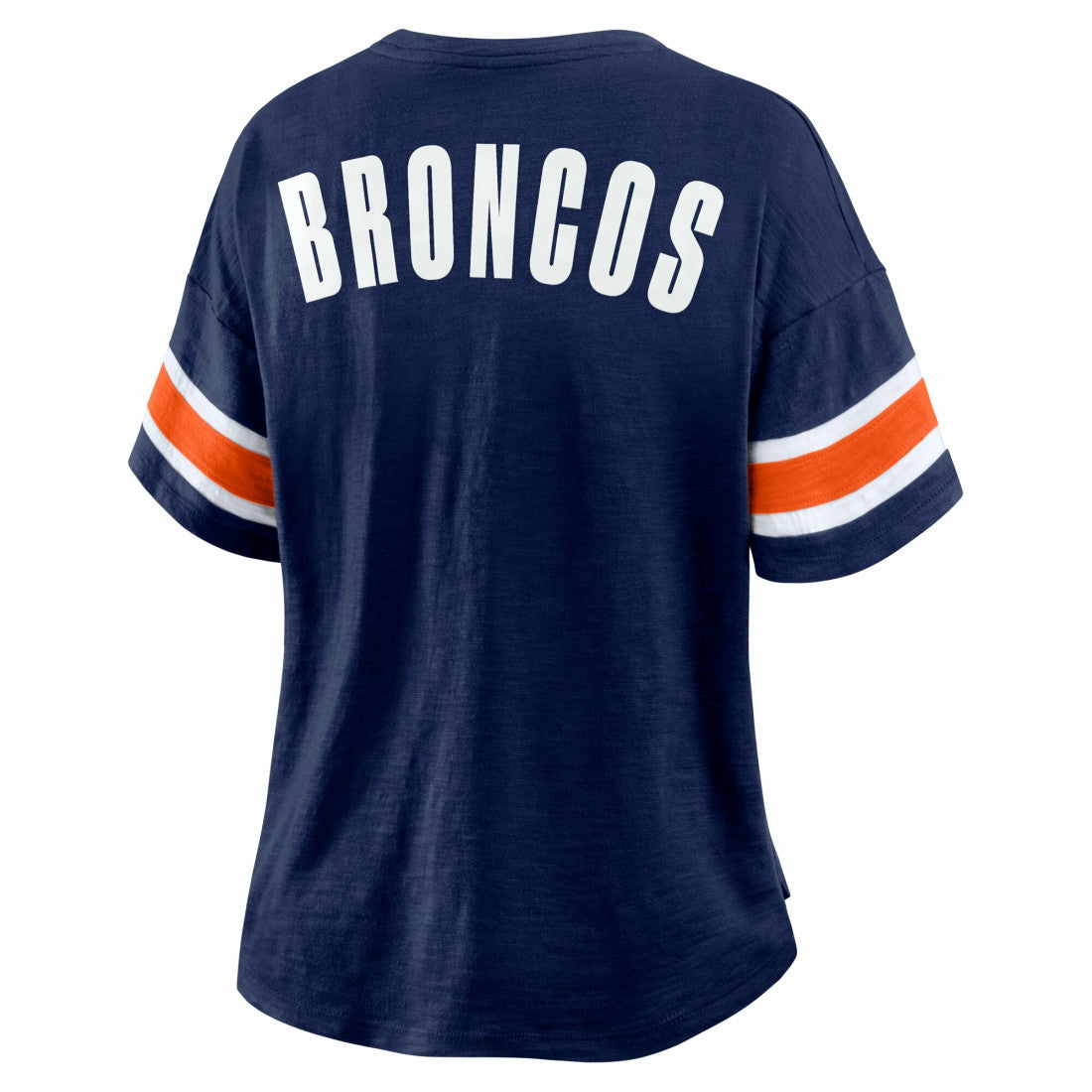 Denver Broncos Women's Redzone Curl Route T-Shirt - Navy sale