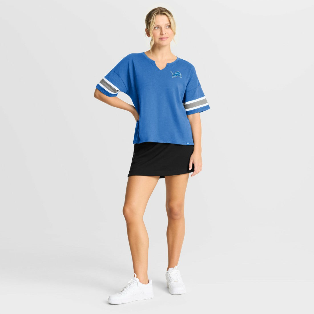Detroit Lions Women's Redzone Curl Route T-Shirt - Blue online