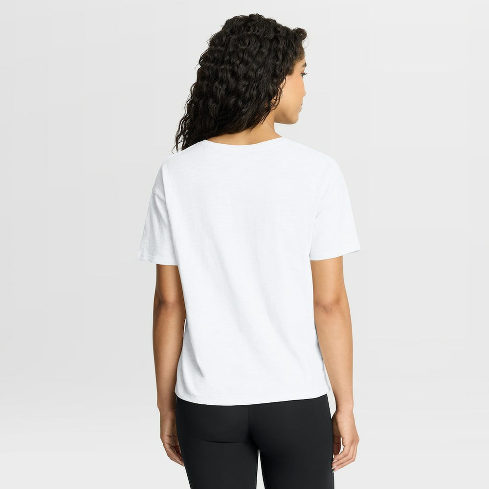 New York Jets Women's Redzone Slub Boxy T-Shirt - White cheap