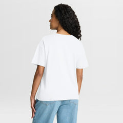 Philadelphia Eagles Women's Redzone Slub Boxy T-Shirt - White outlet