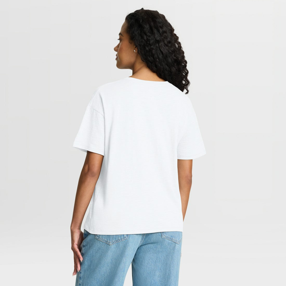 Detroit Lions Women's Redzone Slub Boxy T-Shirt - White online