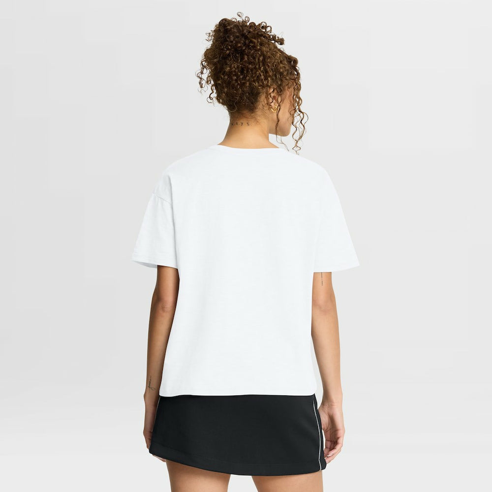 Houston Texans Women's Redzone Slub Boxy T-Shirt - White discount