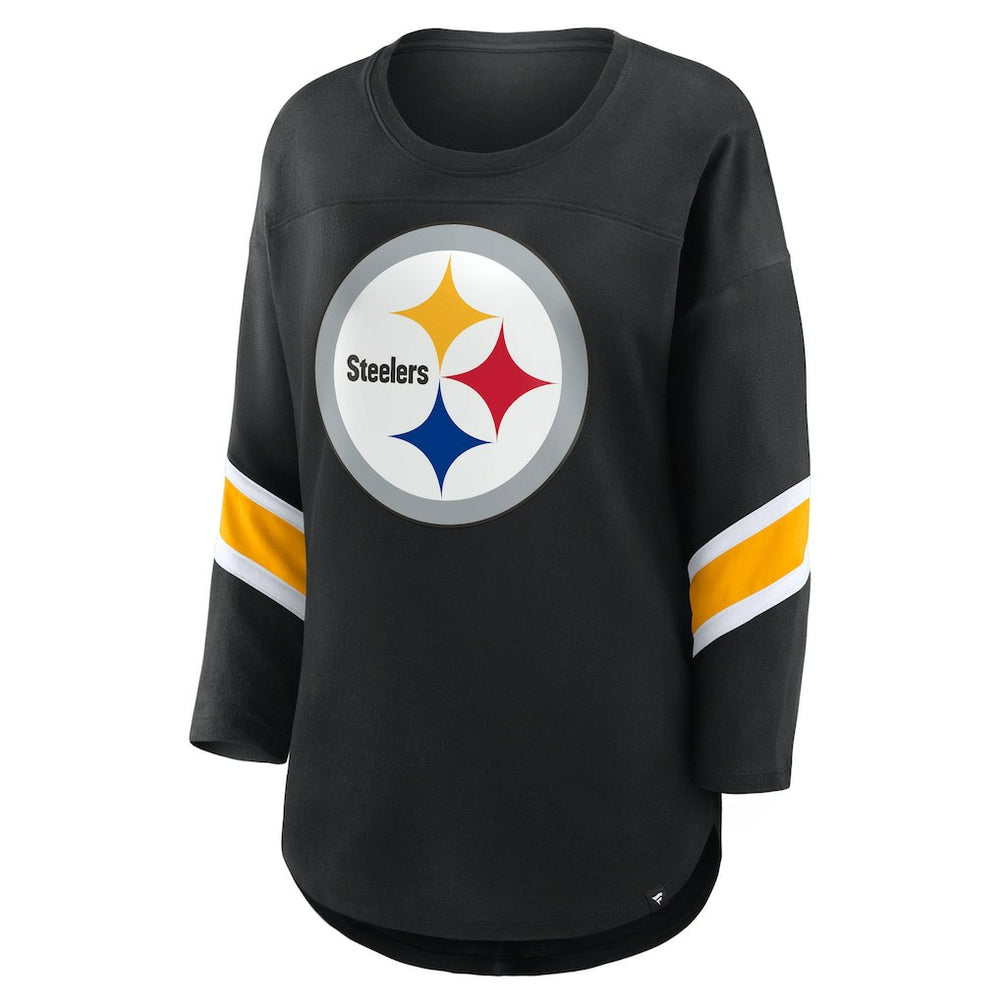 Pittsburgh Steelers Women's Redzone 3/4-Sleeve T-Shirt - Black outlet