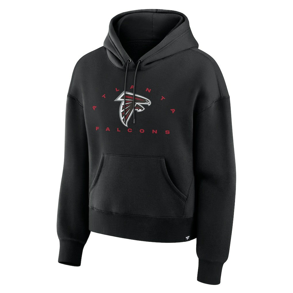 Atlanta Falcons Women's Eligible Receiver Legacy Pullover Hoodie - Black cheap