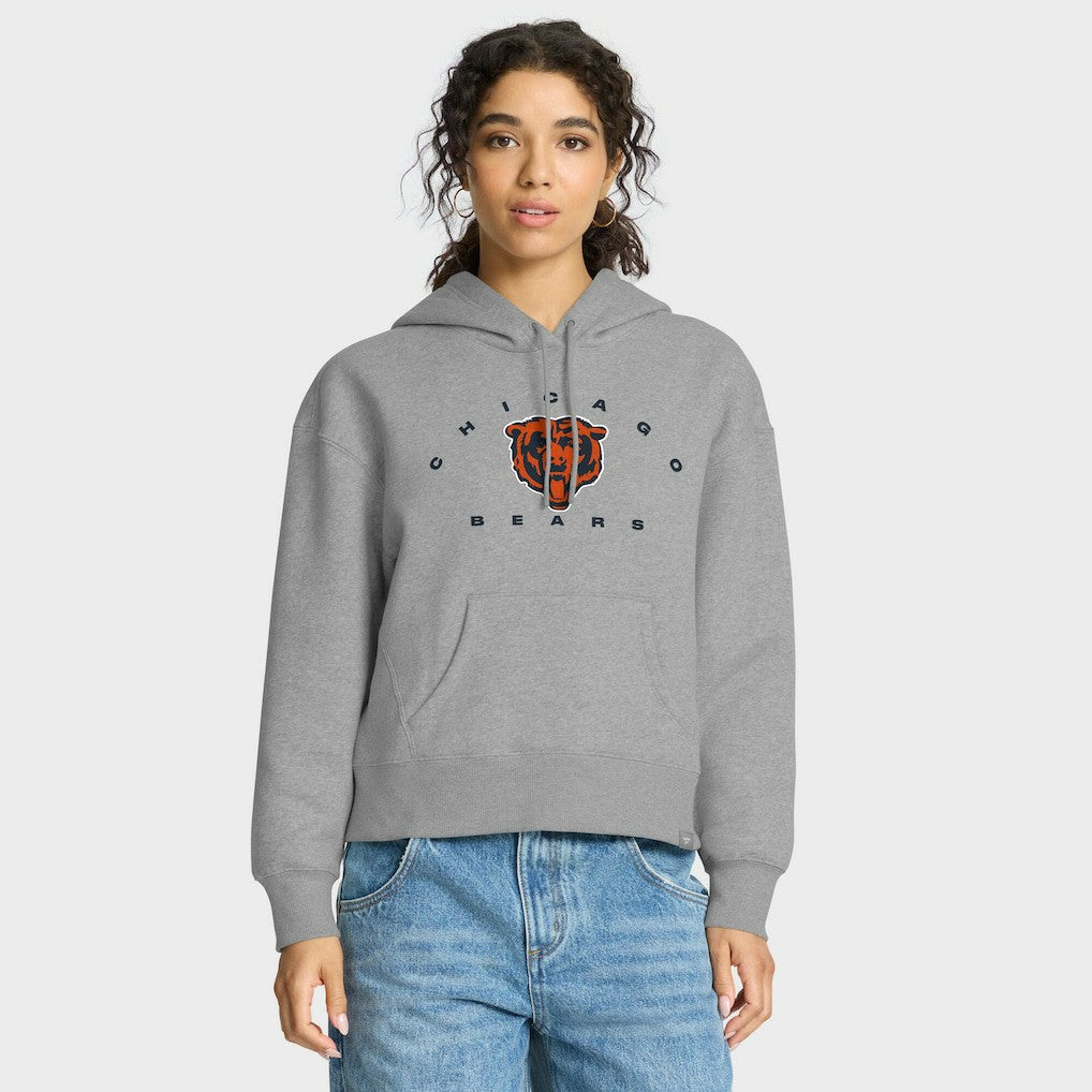 Chicago Bears Women's Eligible Receiver Legacy Pullover Hoodie - Heather Gray for sale