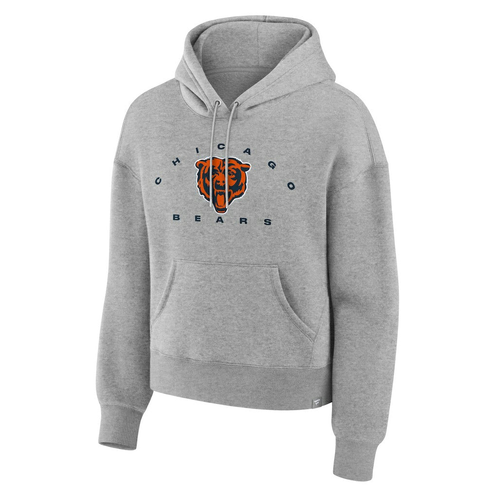 Chicago Bears Women's Eligible Receiver Legacy Pullover Hoodie - Heather Gray for sale