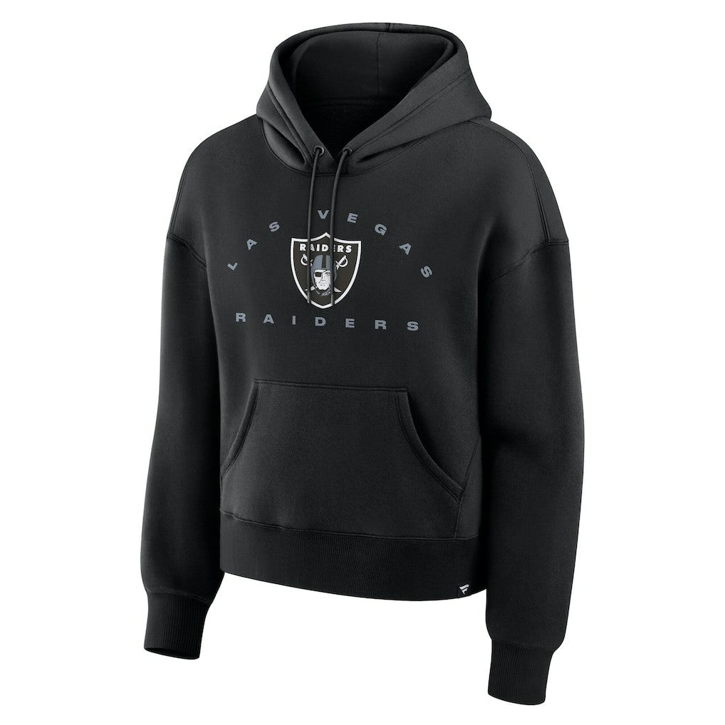 Las Vegas Raiders Women's Eligible Receiver Legacy Pullover Hoodie - Black on sale