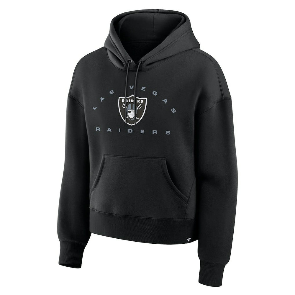 Las Vegas Raiders Women's Eligible Receiver Legacy Pullover Hoodie - Black on sale